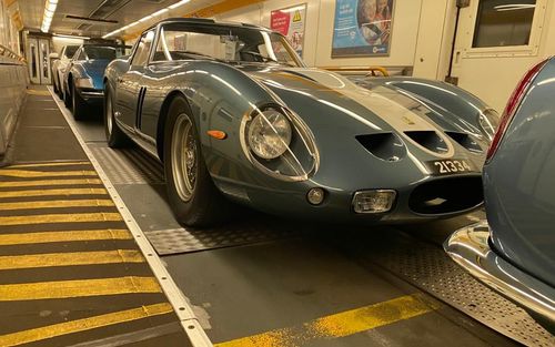 250 GTO and friends drive to Le Mans