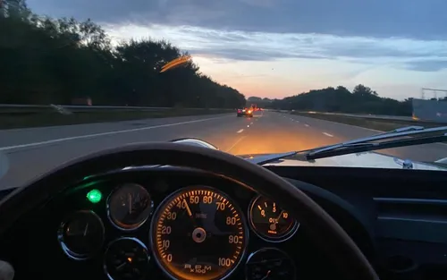 250 GTO and friends drive to Le Mans