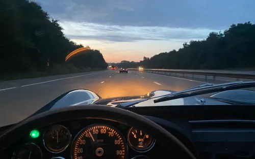 250 GTO and friends drive to Le Mans