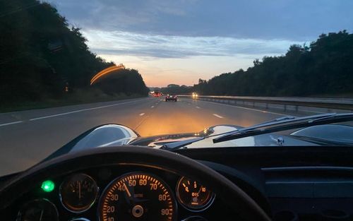 250 GTO and friends drive to Le Mans