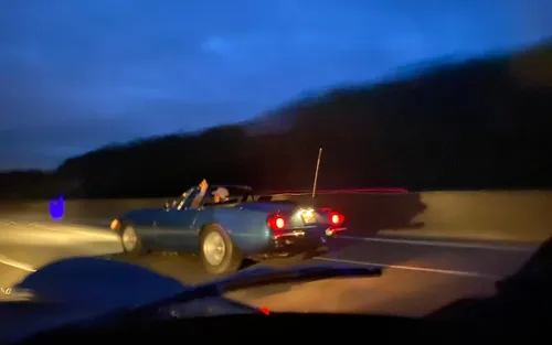 250 GTO and friends drive to Le Mans