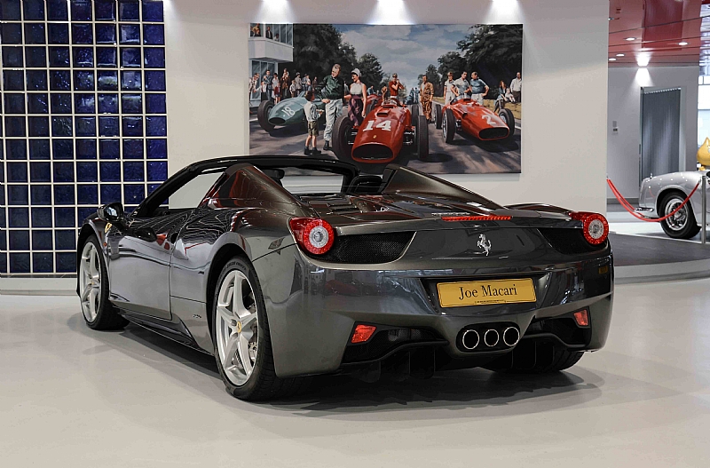 ma 2012 Ferrari 458 Spider Previously Sold | Joe Macari