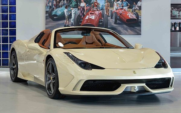 2015 Ferrari 458 Speciale Aperta RHD