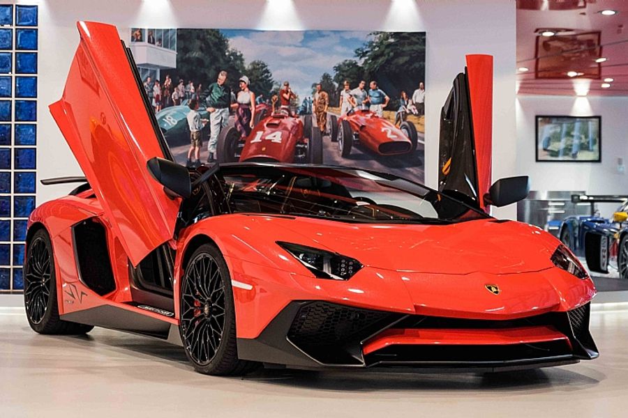 2017 Lamborghini Aventador SV Roadster