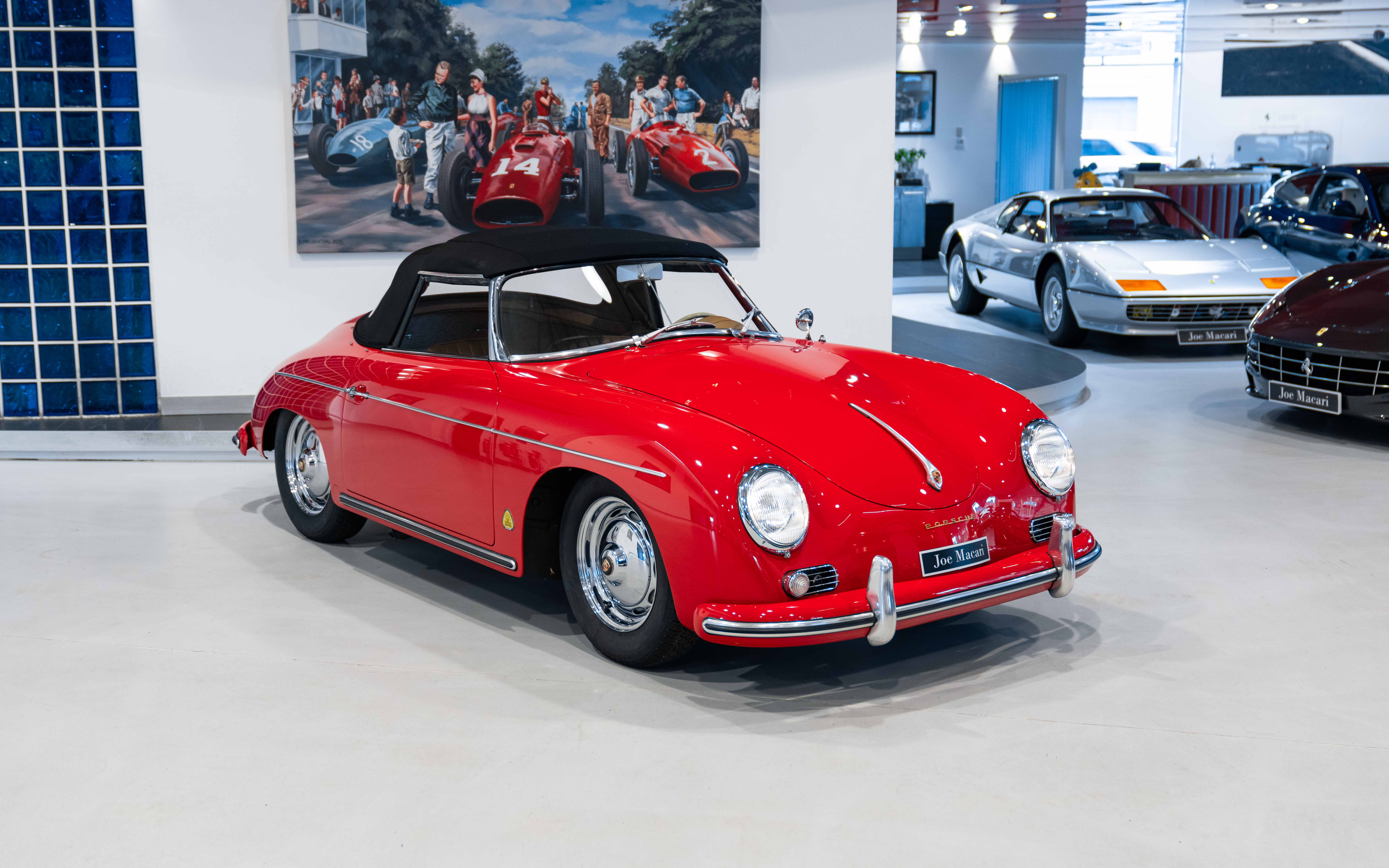 新品登場 LHD D Convertible 1600S 356A Porsche for Macari Joe | Sale ミニカー