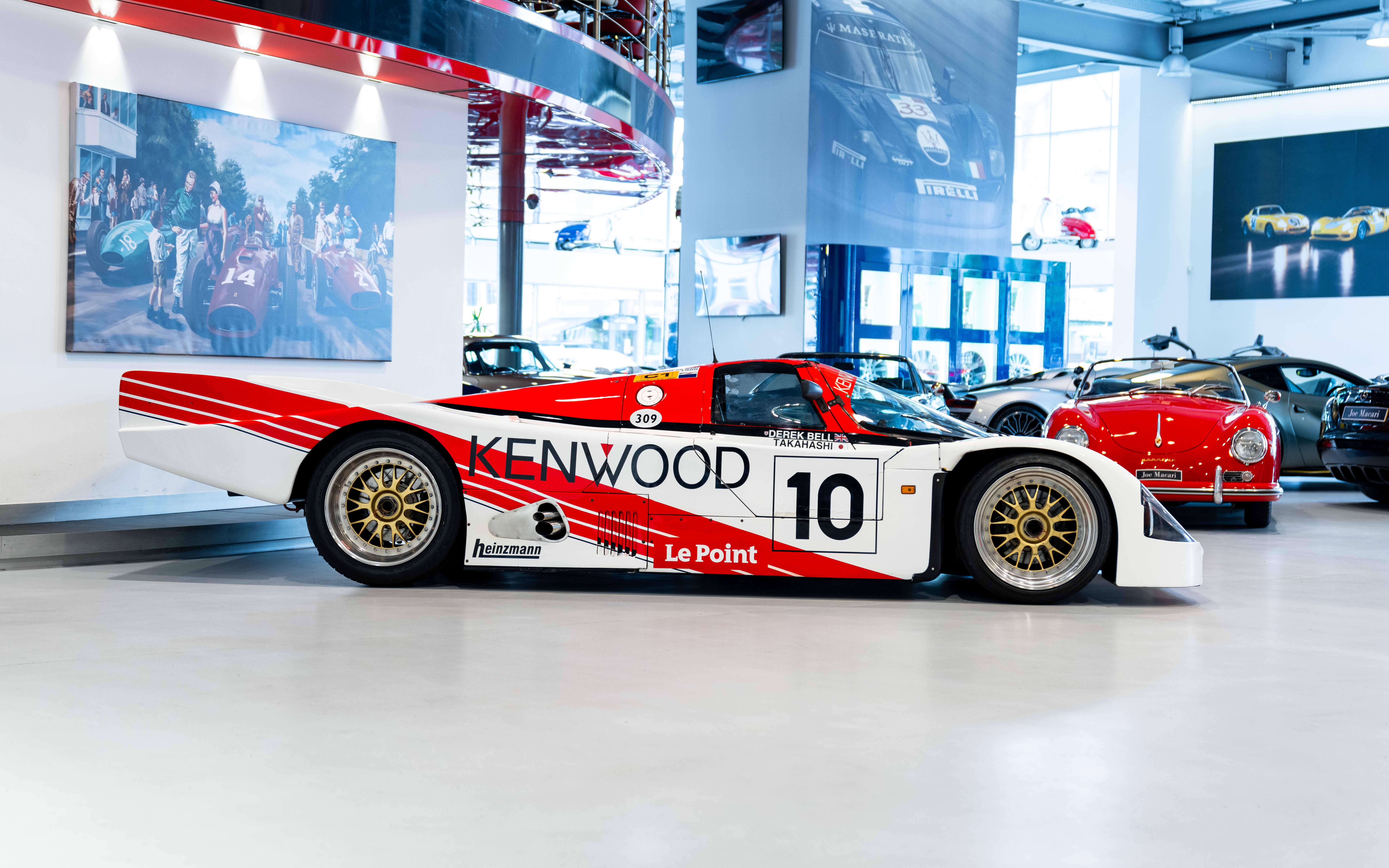 自動車 KENWOOD KREMER PORSCHE 962C 1/24 Rare Model Kit Hasegawa 1/24 Kenwood Clemmer Porsche 962C