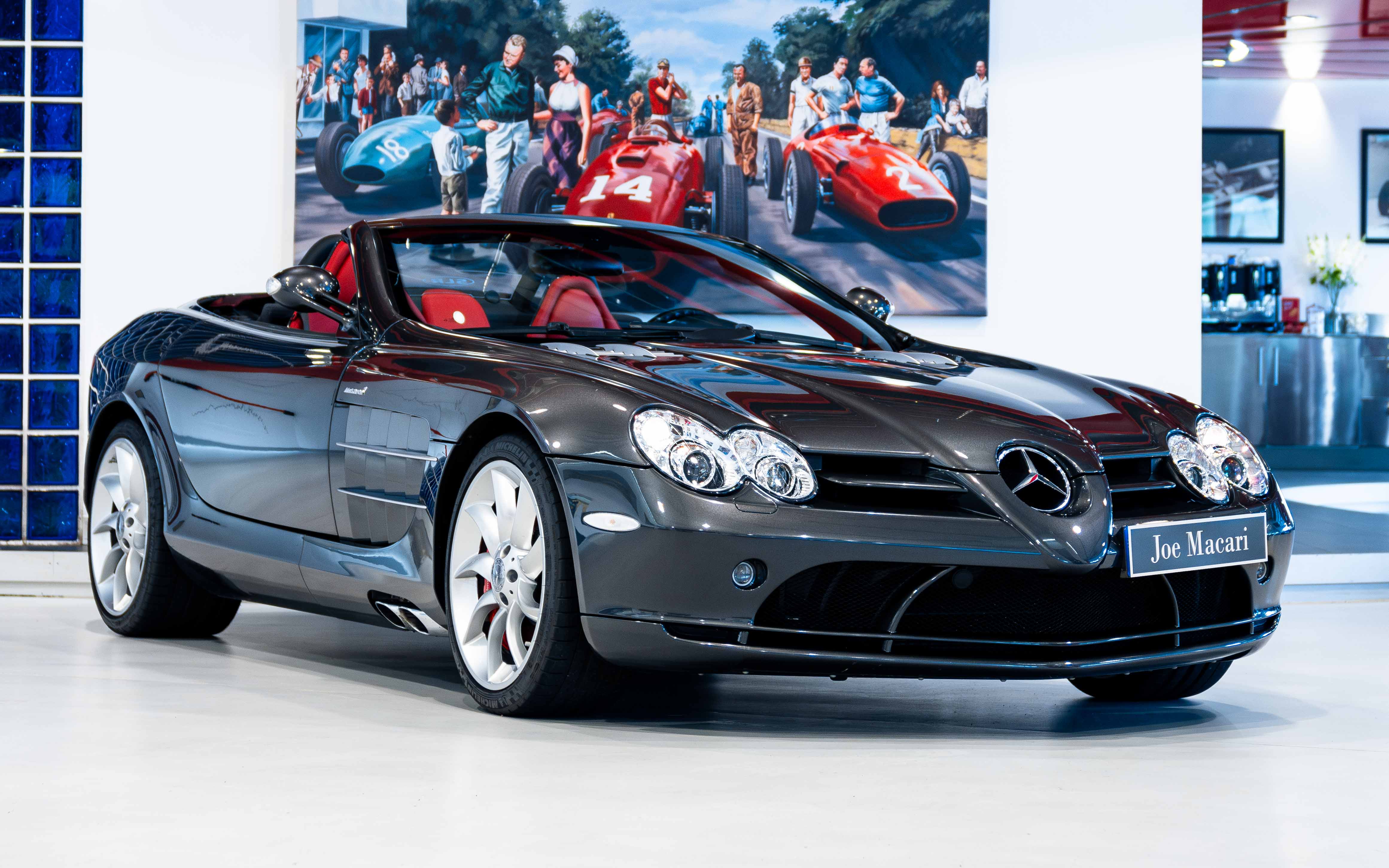 MOTORMAX 1/12 Mercedes-Benz SLR McLaren - Grise - Miniature Collection