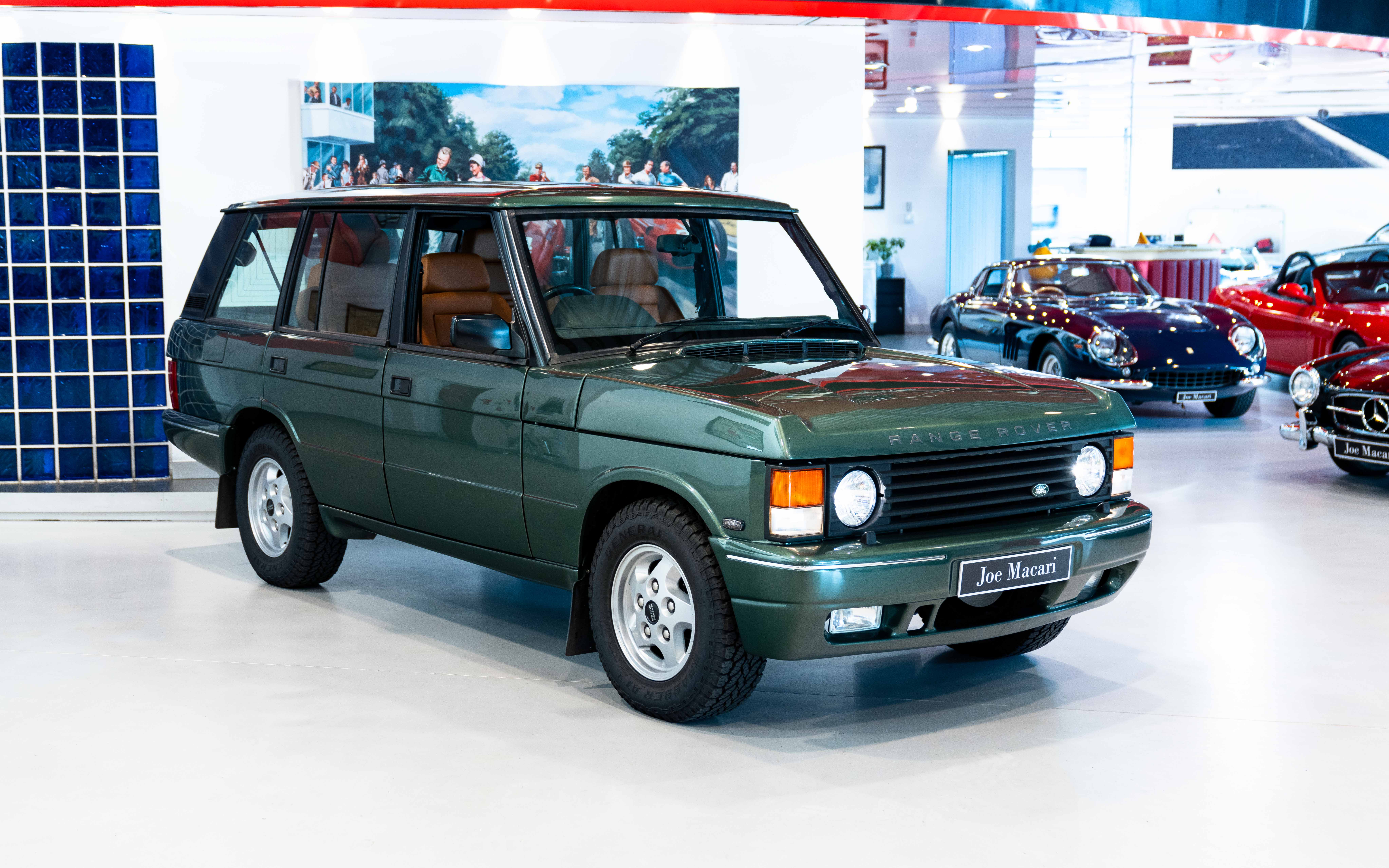 BM Creations 1:64 Land Rover Range Rover Classic LSE Blu 1992 - Modello Pressofuso LHD