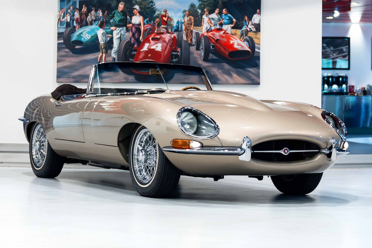 Jaguar E-Type Series 1 Roadster LHD